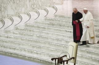Pope's Aching Back to Keep Him From New Year's Events