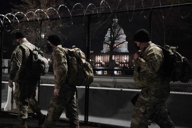 Feds Are Vetting Troops Sent to DC for Inauguration