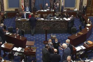 Senate Votes on Allowing Impeachment Witnesses