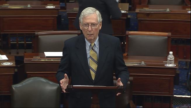 McConnell Defends His Vote to Acquit