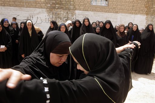 Iraqi 'Daughters' Work to Foil Female Attackers