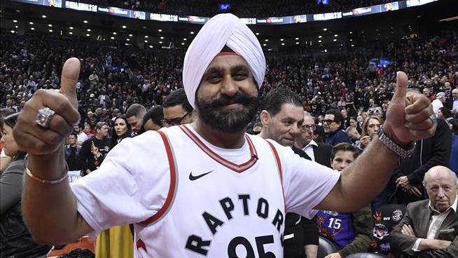 Raptors Superfan Honored by NBA Hall of Fame
