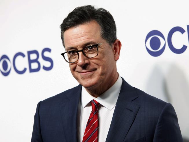 Colbert: Next Month, I'll 'Smell and Touch' My Audience Again