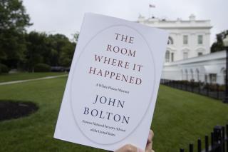 Feds Drop Trump-Era Lawsuit Over Bolton Memoir