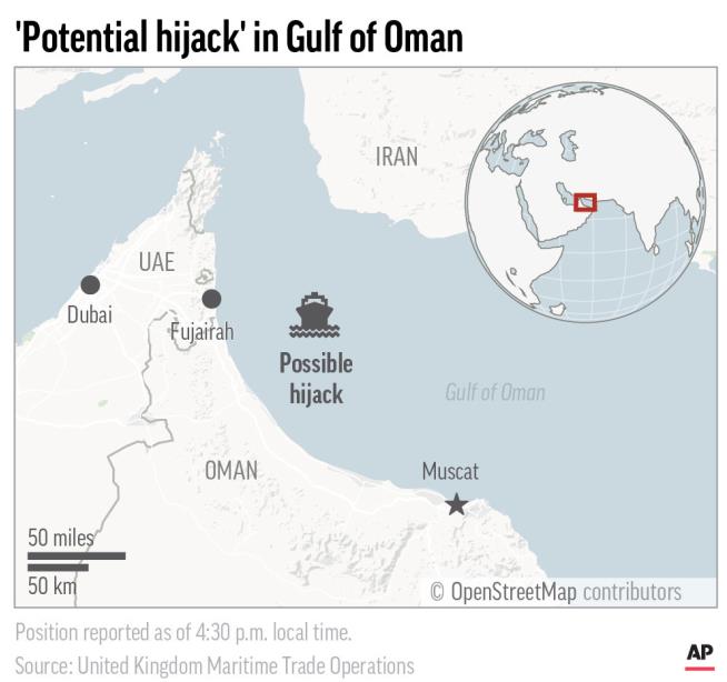 Gulf of Oman Hijacking Is Over: British Navy