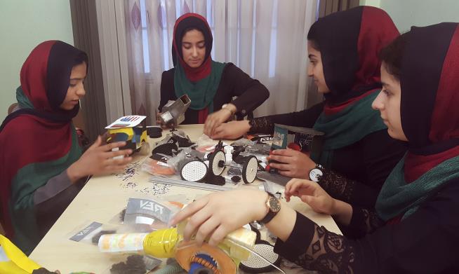 Members of Girls' Robotics Team Escape Afghanistan
