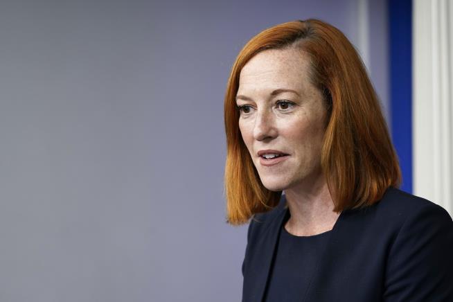 Jen Psaki Not Happy About Reporter's 'Stranded' Comment