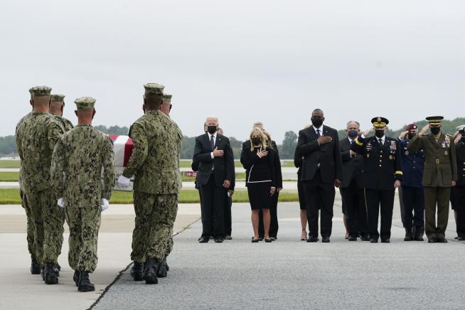 Bidens Mourn With Families at Dover