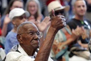 Oldest US WWII Vet Celebrates 112th With Drive-By Party