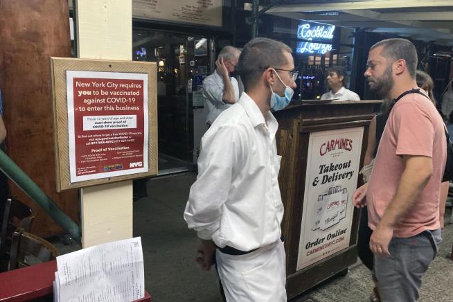 NYC Restaurant Melee Over COVID Takes a Turn