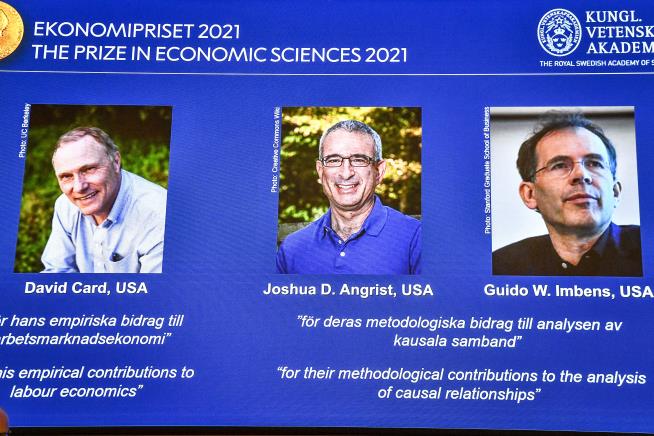 Nobel in Economics Goes to 3 US-Based Researchers