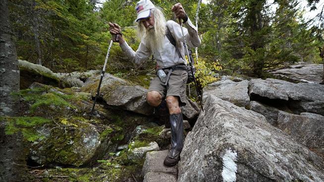 'Nimblewill Nomad' Oldest to Hike Appalachian Trail at 83