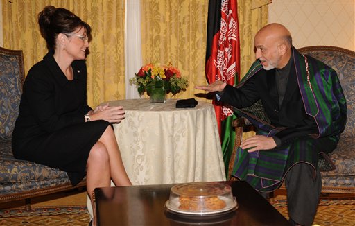 Palin Meets World Leaders