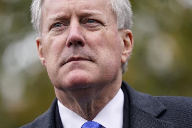 Mark Meadows Ends Cooperation With House Panel
