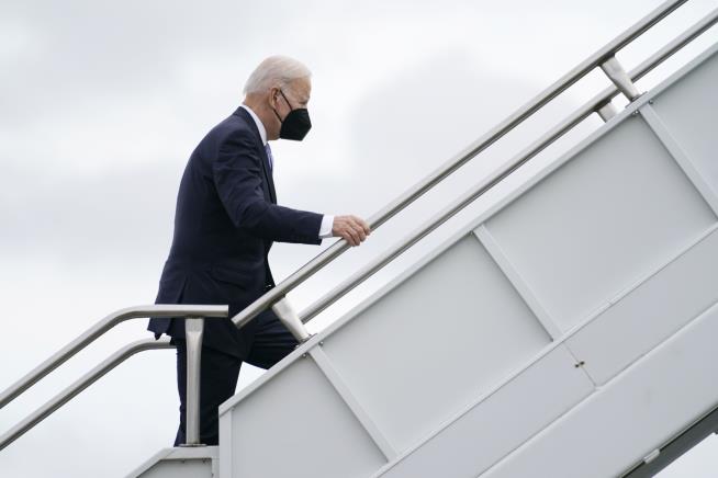 Staffer Who Was on Air Force One With Biden Tests Positive
