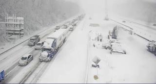 Winter Nightmare on Va. Highway Is 'for the Record Books'