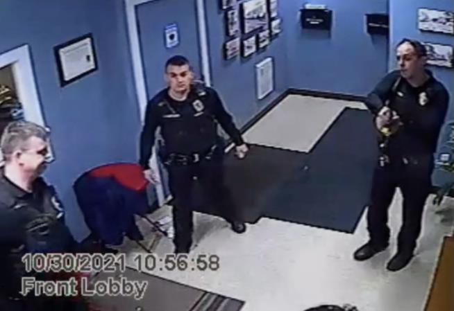 Video Shows Man on Fire After Being Tased by Cop