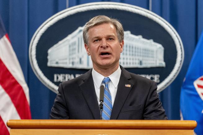 FBI Director: China's Spying Has 'Reached a New Level'