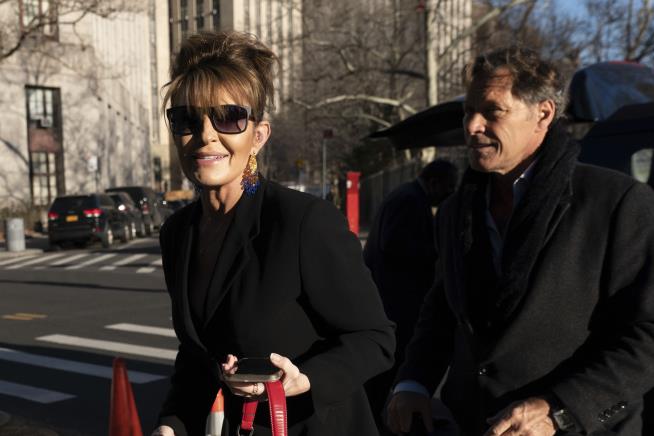 Did Sarah Palin Slip Up in Testimony Against Times ?