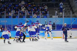 With Shocking Upset, US Is Out of Men's Hockey