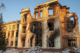 Ukraine: Russia Shelled Hospital Here, Now a Mosque