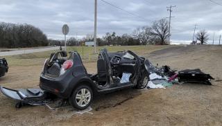 Cops: Teens in Fatal Oklahoma Crash Didn't Stop for Stop Sign