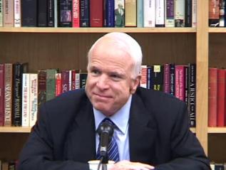 McCain Gets Testy in Des Moines
