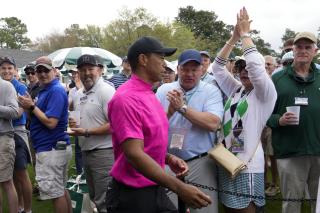 Woods Says He 'Felt Good' in First Round