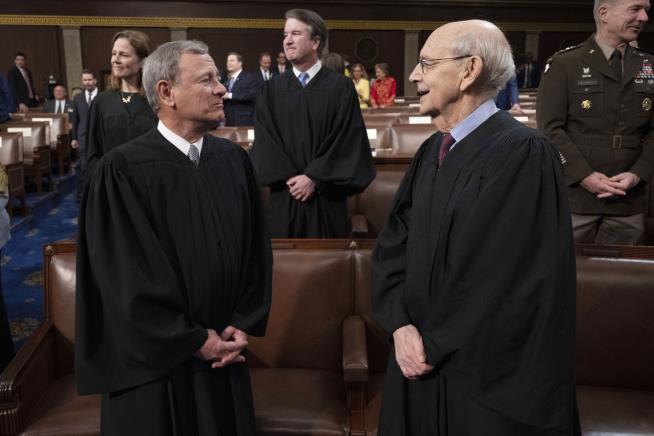 Breyer Hears Final Case Before SCOTUS Retirement