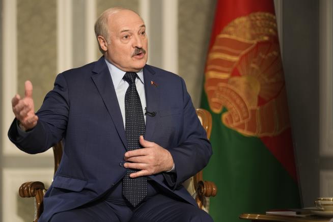 Belarus Leader Claims He Is Doing 'Everything' to End War