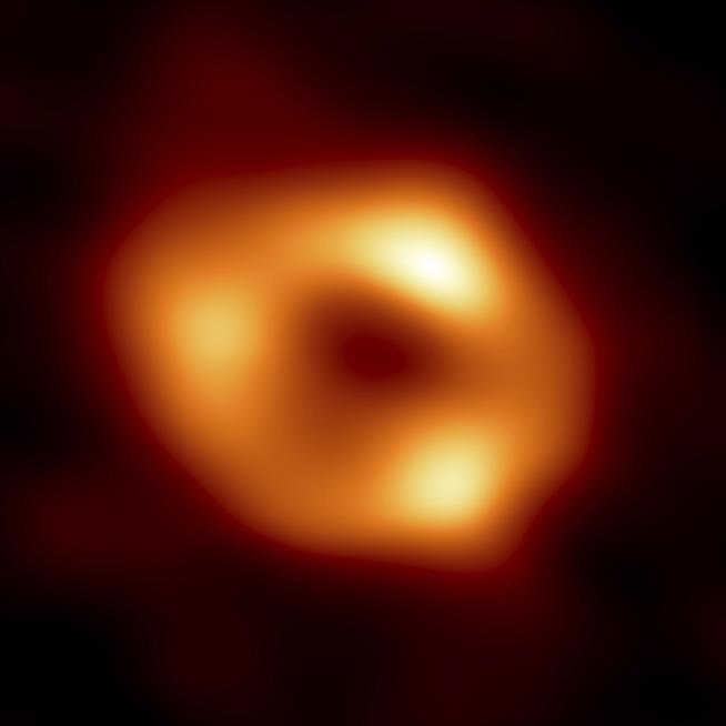 Milky Way's Black Hole Is Unveiled