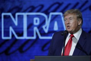 Trump Jabs at GOP Pols Who Pulled Out of NRA Convention