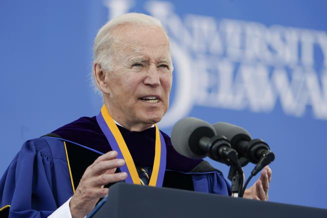 Biden to Grads at Alma Mater: 'No Time to Be on the Sidelines'