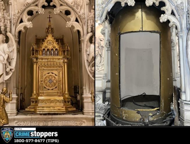 $2M Relic Stolen From Catholic Church in NYC