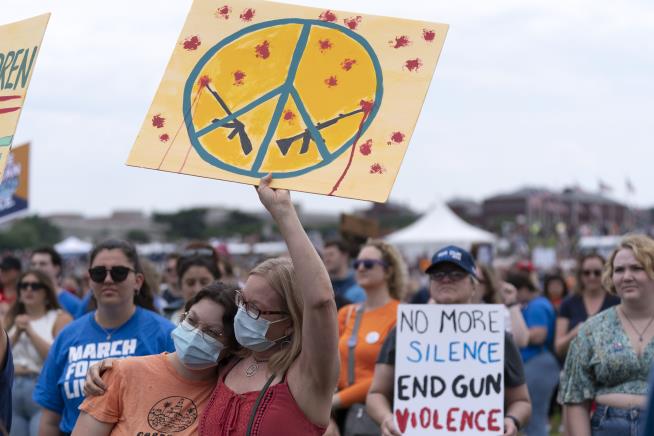 Thousands at Rallies Describe Toll of Gun Violence