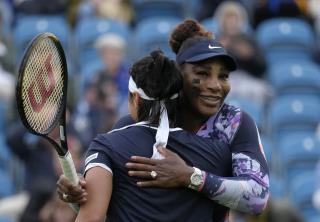 Serene Williams Wins First Match of Comeback