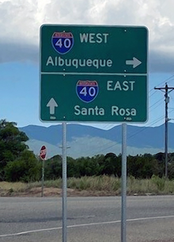 Road Sign Points Drivers Toward 'Albuqueque'