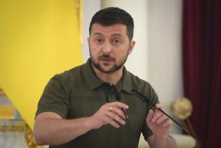 Zelensky's Image at Home Takes a Rare Hit