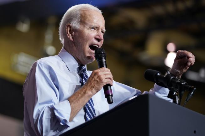 Biden Campaigns for Party