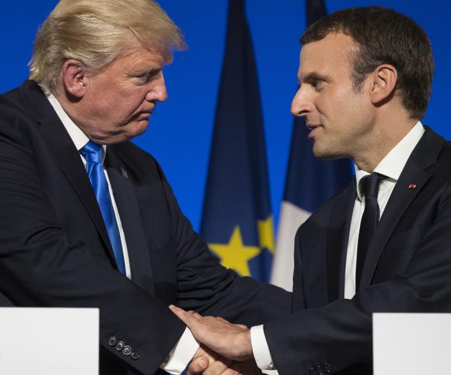 Report: Trump Boasted About Intel on Macron's Sex Life