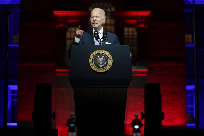 Biden Referred to 'Extremists,' 'Insurrectionists' 9 Times in Speech