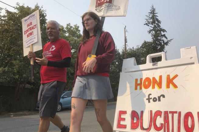 For 4th Day, Teacher Strike Cancels School in Seattle