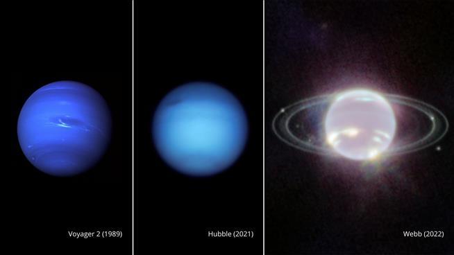 NASA Releases Staggering Photos of Neptune