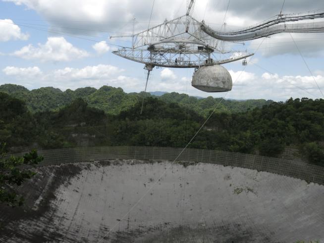 Renowned Puerto Rico Telescope Won't Be Rebuilt