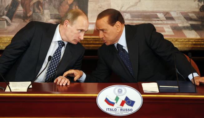 Berlusconi's Birthday Gift From Putin Breached Sanctions