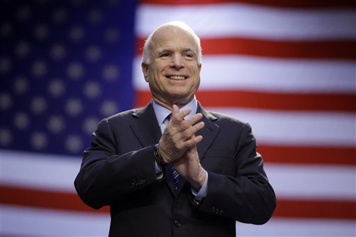 McCain Paints Ugly Picture, Touts His Experience as Fix