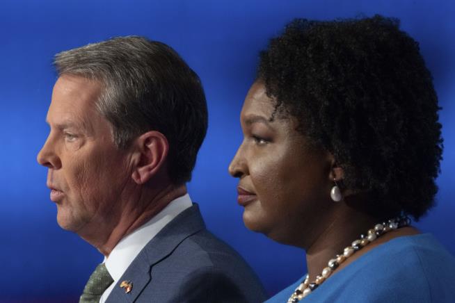 One of Stacey Abrams' Big Problems: Male Voters