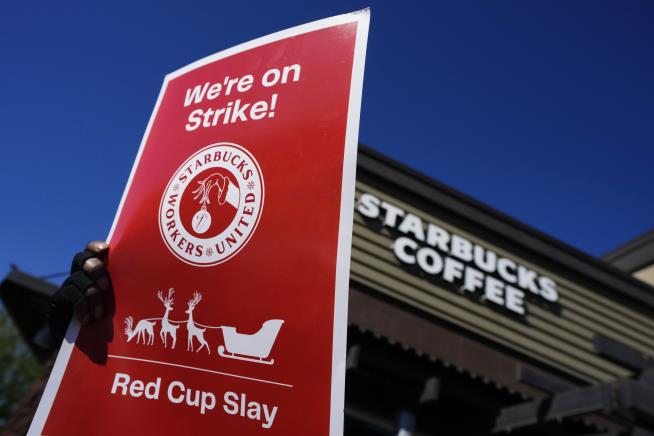 Starbucks Workers Kick Off 3-Day Strike Across US