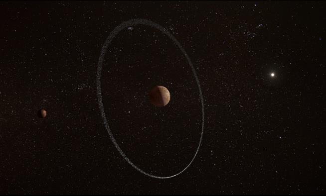 Mysterious Ring Spotted Around Minor Planet
