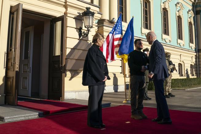 Biden Surprise: He Makes Unannounced Trip to Ukraine
